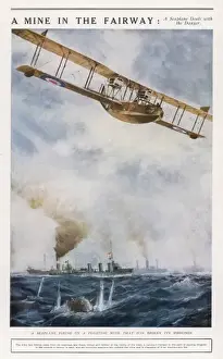 Seaplane Fire at Mine