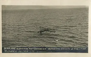 Seaplane reporting success of attack on Mudanya