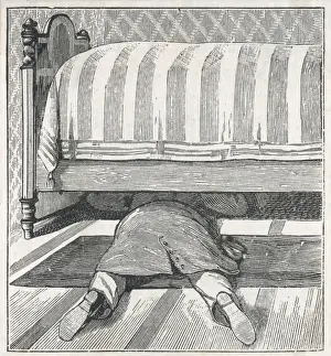 Miscellaneous Prints: Searching under Bed