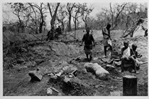 Searching for dinosaur fossils, Tendaguru, 1924