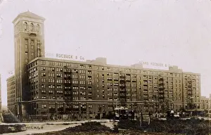 Chicago Prints: Sears Roebuck & Co building, Chicago, Illinois, USA