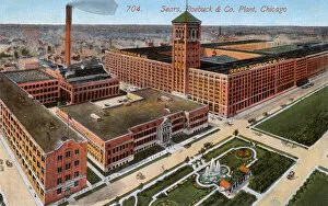 Illinois Gallery: Sears Roebuck & Co plant, Chicago, Illinois, USA