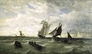 Fine Art Prints: Seascape. 1868. Oil on canvas. SPAIN. Valencia