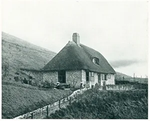 Thatch Prints: Seaside Cottage, Sutton Poyntz