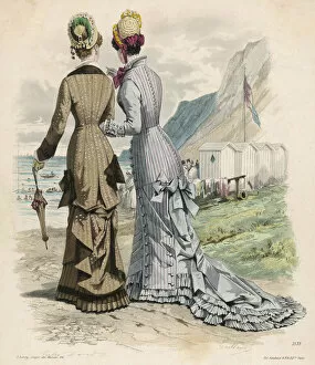 Buttoned Collection: Seaside Fashions 1878