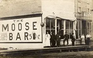 Oregon Prints: Seaside, Oregon, USA - The Moose Bar