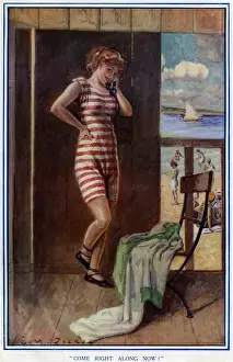 Seaside scene, Come Right Along Now