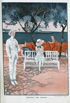 Spotting Prints: Seaside scene, Spotting the Winner