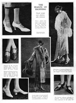 Images Dated 12th October 2015: The season of shopping featuring ladies fashions and shoes