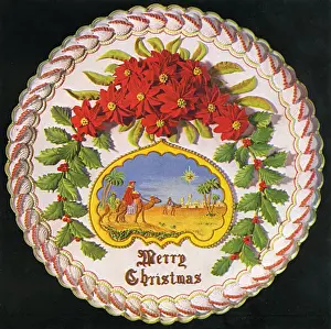 Seasonable Cakes. Christmas Design
