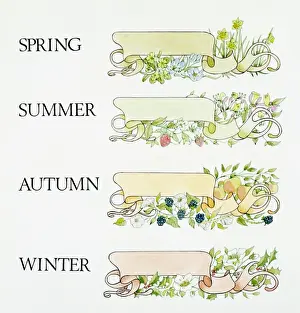 Labelling Prints: Seasonal labels