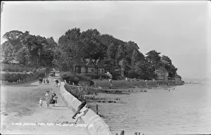 Seaview Prints: Seaview Pier Road and Beach