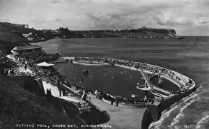 Seawater bathing pool, South Bay, Scarborough, Yorkshire