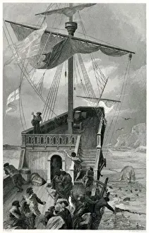 1509 Prints: Sebastian Cabot Leaves Labrador