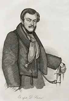 Carlist Prints: Sebastian Gabriel of Bourbon and Braganza (1811-1875)