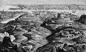 Images Dated 28th February 2018: SEBASTOPOL BATTLE PLAN