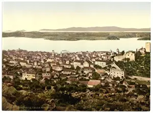 Sebenico Prints: Sebenico, from the fort, Dalmatia, Austro-Hungary