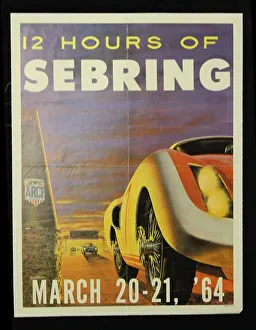 Motorsport Prints: Sebring 12 hour race, 20-21 March 1964
