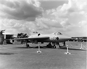 The second Avro 707B VX790 at the Farnborough Air Show