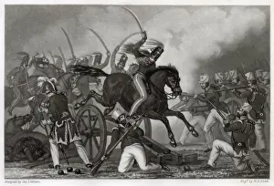 Palma Prints: The second engagement of the Mexican War requires the Americans to charge