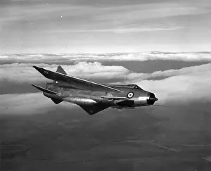 The second English Electric P1B Lightning XA853 in flight