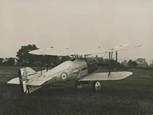 Grebe Prints: The second Gloster Gorcock, J7502, with a Grebe-type tal?