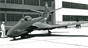 Demonstrates Prints: The second McDonnell XF2D-1 Banshee, 99859, demonstrates?