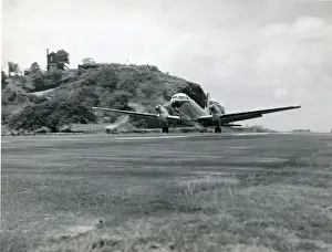 The second prototype Avro 748, G-ARAY, during a demonstratio
