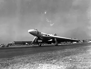 The second prototype Avro Vulcan VX777 at Farnborough