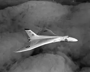 The second prototype Avro Vulcan VX777 in flight