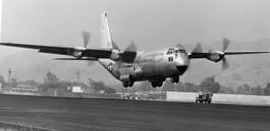 Lockheed Prints: The second prototype Lockheed YC-130-LO Hercules 53-3397