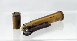 Bullet Prints: Second World War Trench Art lighter - a 303 rifle bullet