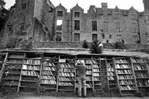 A secondhand bookshop in Hay on Wye, Breconshire, Powys