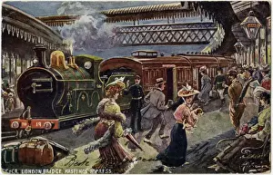 Catch Prints: SE&CR (South Eastern & Chatham Railway) - Hastings Express