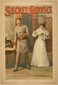 Secret service by Wm. Gillette