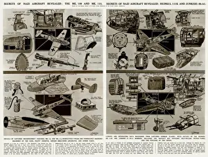 Me110 Prints: Secrets of German aircraft revealed by G. H. Davis