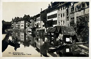 Petite Prints: A section of La Petite France, Strasbourg, France