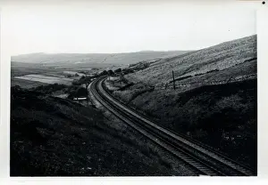 Section of Settle to Carlisle Railway with Plate Layers Hut