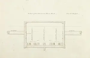 Caledonia Prints: Section of the steam yacht Caledonia