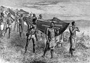 A Sectional Boat used by Sir Henry Morton Stanley in Africa