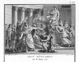 Sacrifices Gallery: Secular Games held in Rome