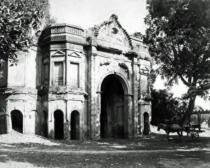Lucknow Prints: Secundra Bagh Gate, Lucknow, Uttar Pradesh, India