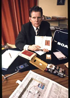 Security expert with latest spy kit