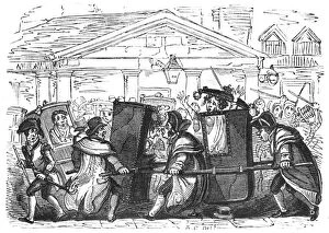 Bumping Gallery: Sedan chair crash, c.1820