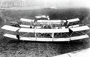 Seddon biplane early 1900s