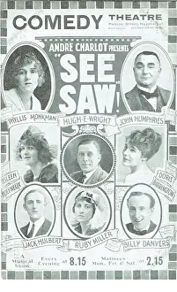 Doris Prints: See-Saw by Arthur E Eliot