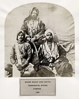 Seeba Rajah and suite, Trans-Sutlej States