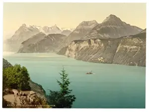 Seelisberg and Bauen, Lake Lucerne, Switzerland