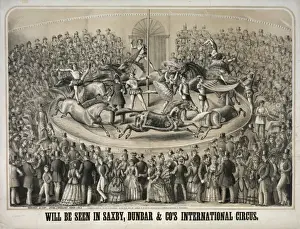 Will be seen in Saxby, Dunbar & Cos International Circus