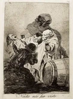 Burnished Prints: No one has seen us. Plate 79 of Los Caprichos